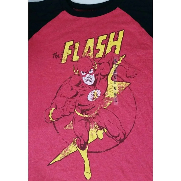 DC Comics The Flash Long Sleeve Shirt Womens XL - Picture 3 of 5